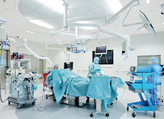 Modular operating rooms - Sundsvall Regional Hospital | Ecophon