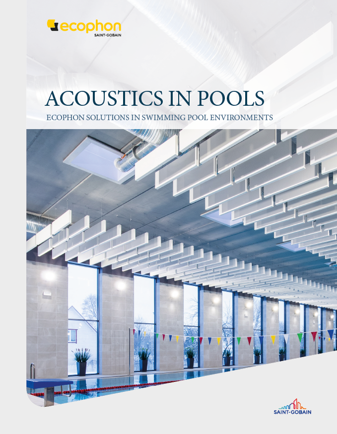 Acoustics in pools brochure image